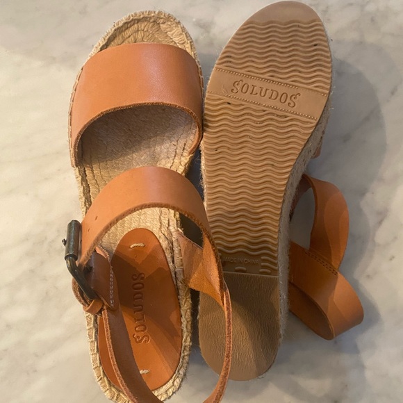 Soludos Platform Wedge Sandal - Picture 3 of 5